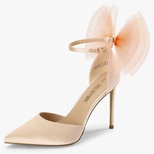 NEW DREAM PAIRS Women's High Heels Strappy Closed Toe Stiletto